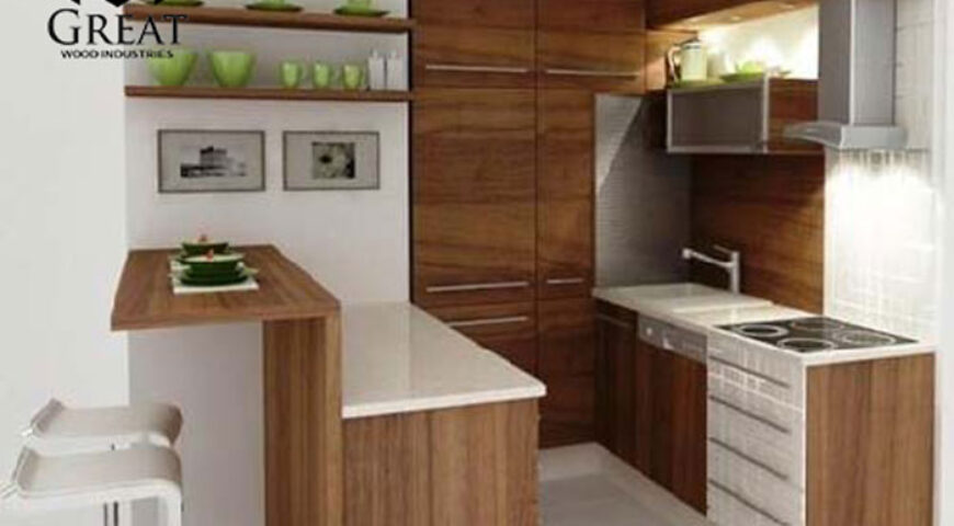 کابینت ساده برای آشپزخانه مدرن