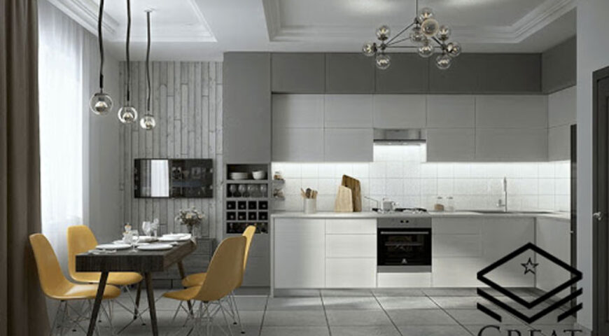 تغییر رنگ کابینت های سفید
