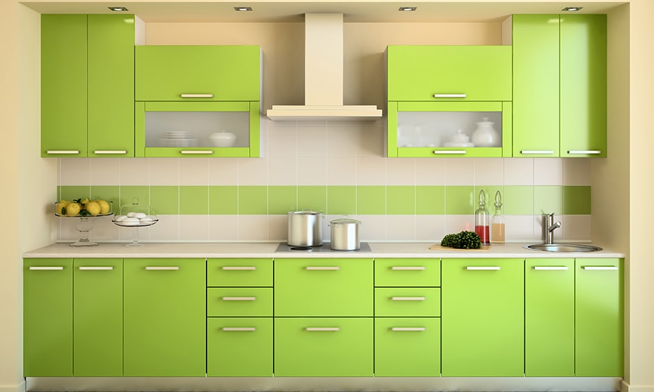 گریت کابینت | شرکت کابینت آشپزخانه گریت | green kitchen designs min 1
