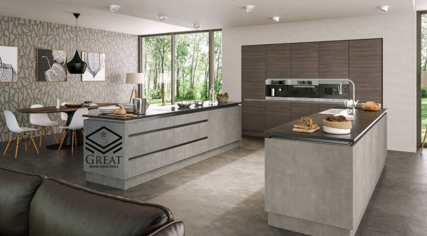 کابینت طرح بتن