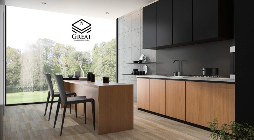 کابینت دو رنگ در بازار