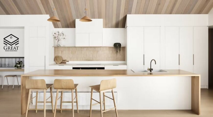 کابینت چوب طبیعی کلاسیک ترند 1403
