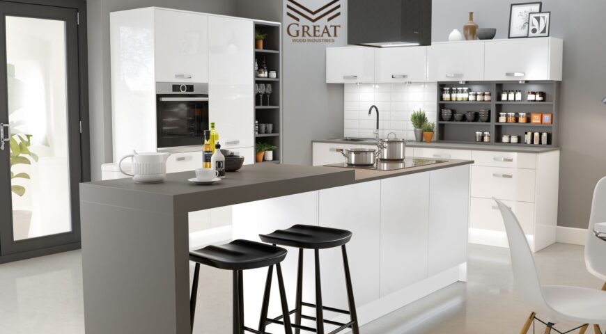 کابینت روکش پولیشی ترند 2024