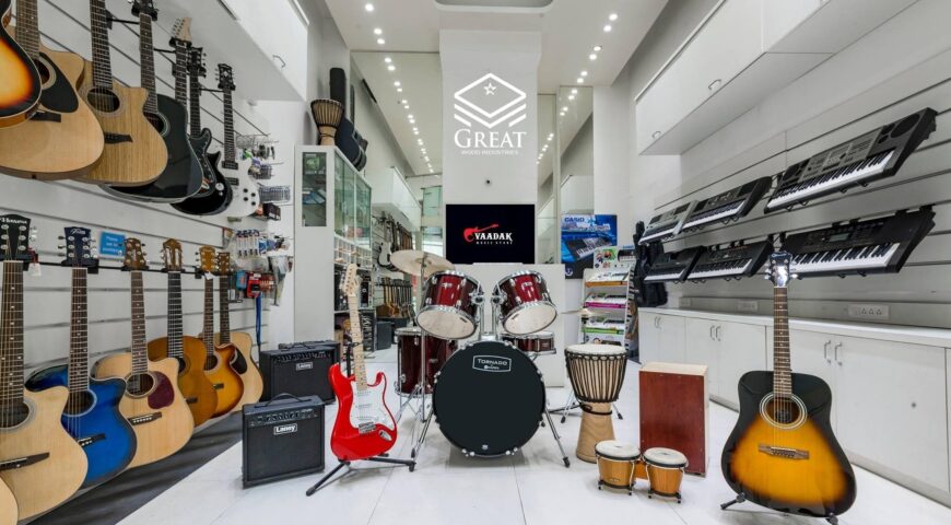 هزینه تمام شده بازسازی فروشگاه موسیقی