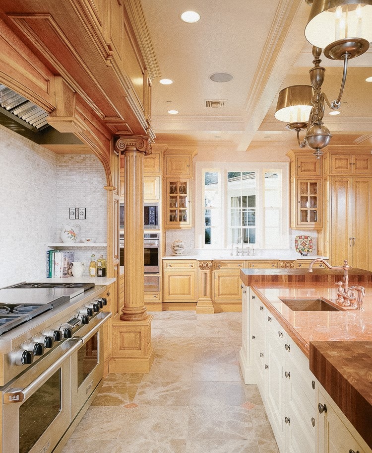 گریت کابینت | شرکت کابینت آشپزخانه گریت | 4 luxury kitchens with marble countertops min