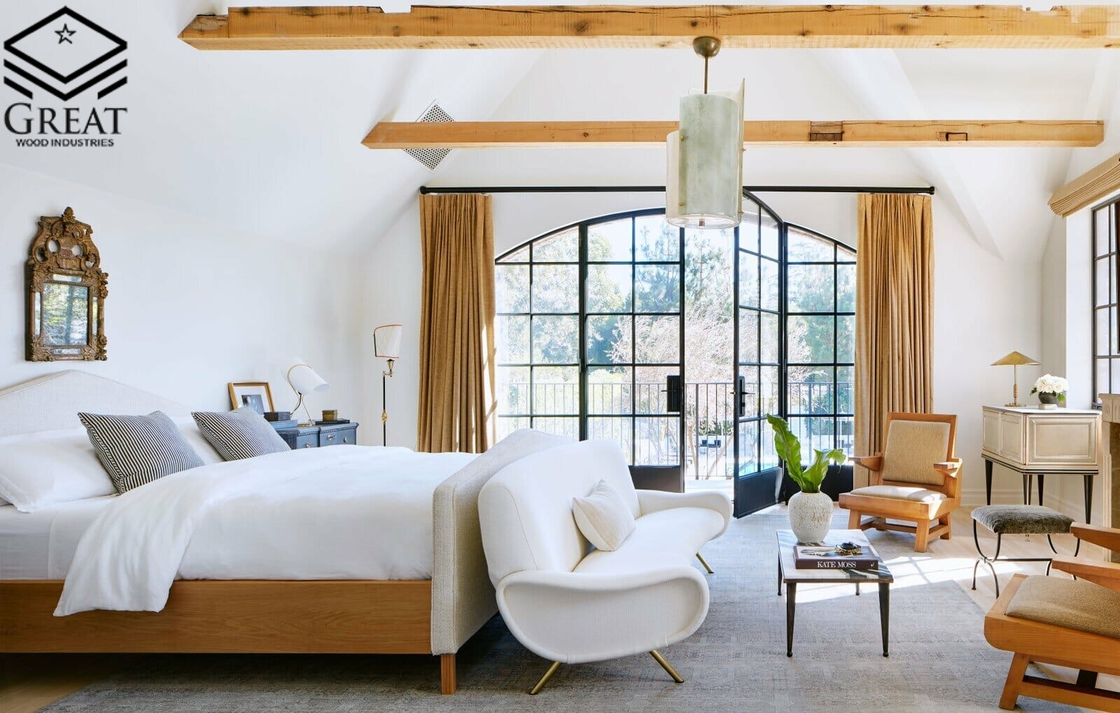 گریت کابینت | شرکت کابینت آشپزخانه گریت | Modern rustic master bedroom ideas create a personal retreat by Nate Berkus ink
