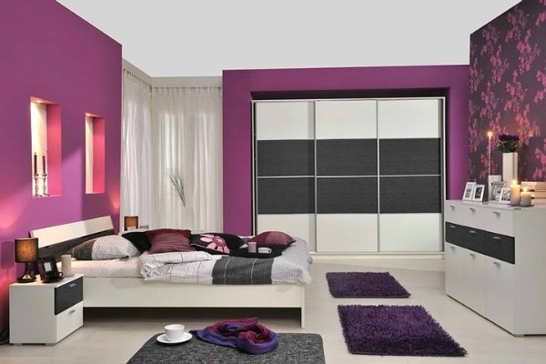 گریت کابینت | شرکت کابینت آشپزخانه گریت | Purple Bedroom Decor Purple Wallpaper min