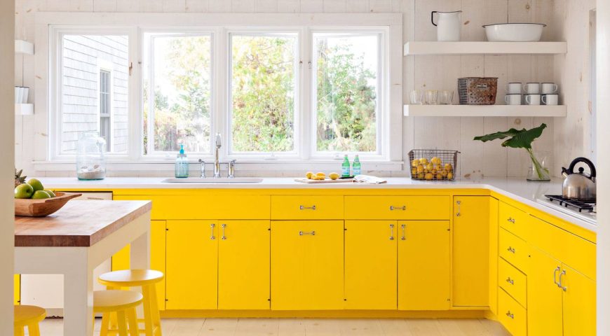 راهنمای کامل انتخاب رنگ کابینت آشپزخانه