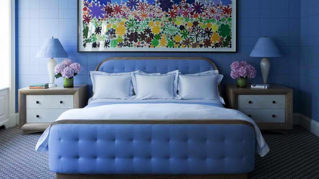 گریت کابینت | شرکت کابینت آشپزخانه گریت | blue contemporary bedroom min