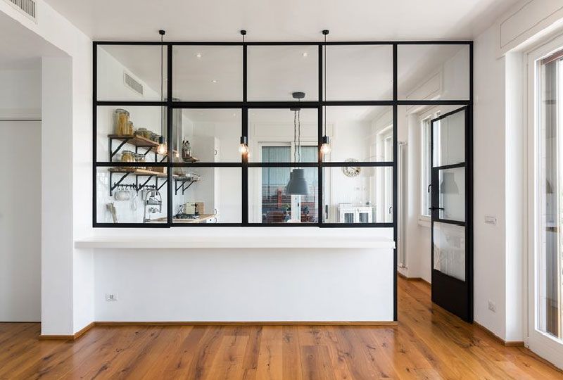 گریت کابینت | شرکت کابینت آشپزخانه گریت | glass partition3
