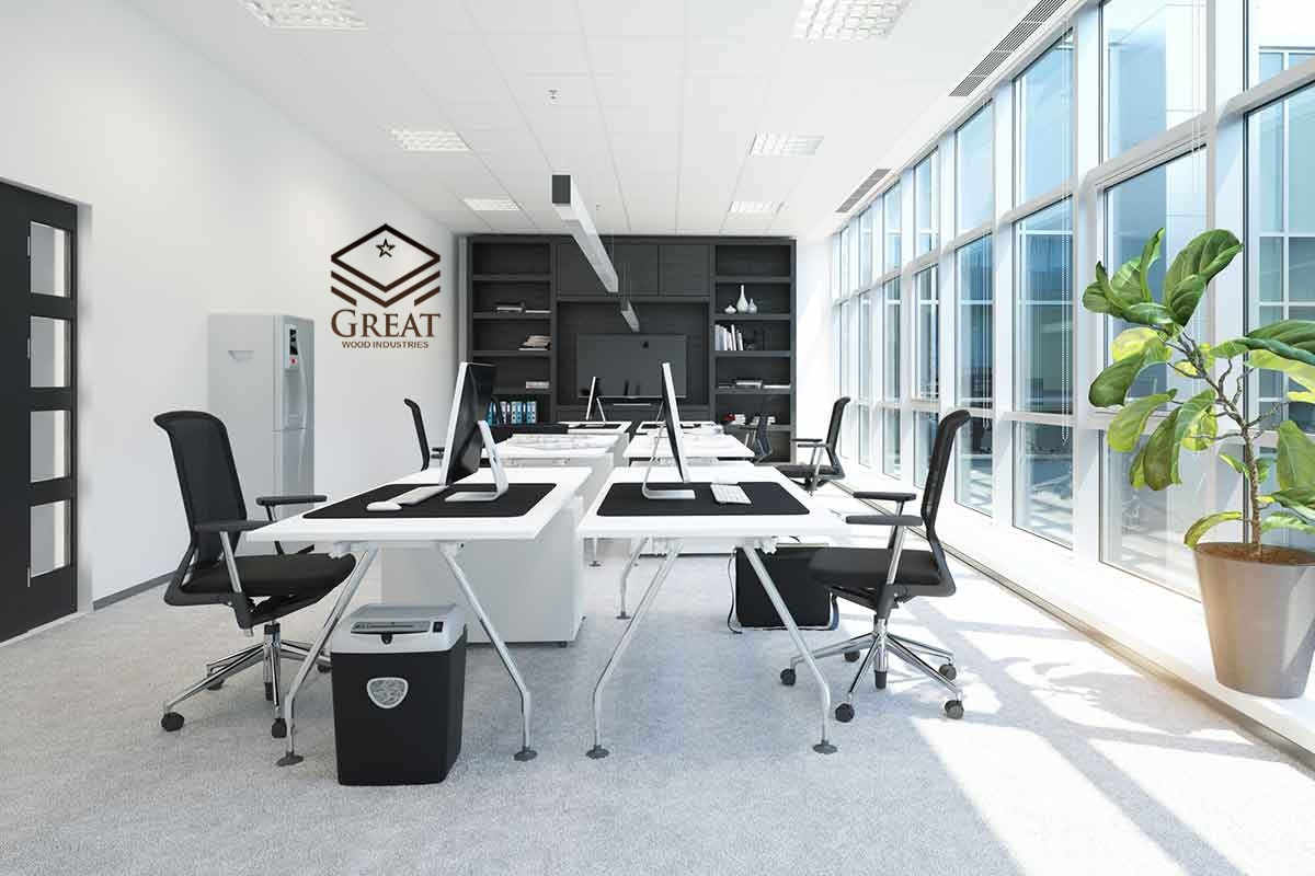 گریت کابینت | شرکت کابینت آشپزخانه گریت | green office interior design ideas 6