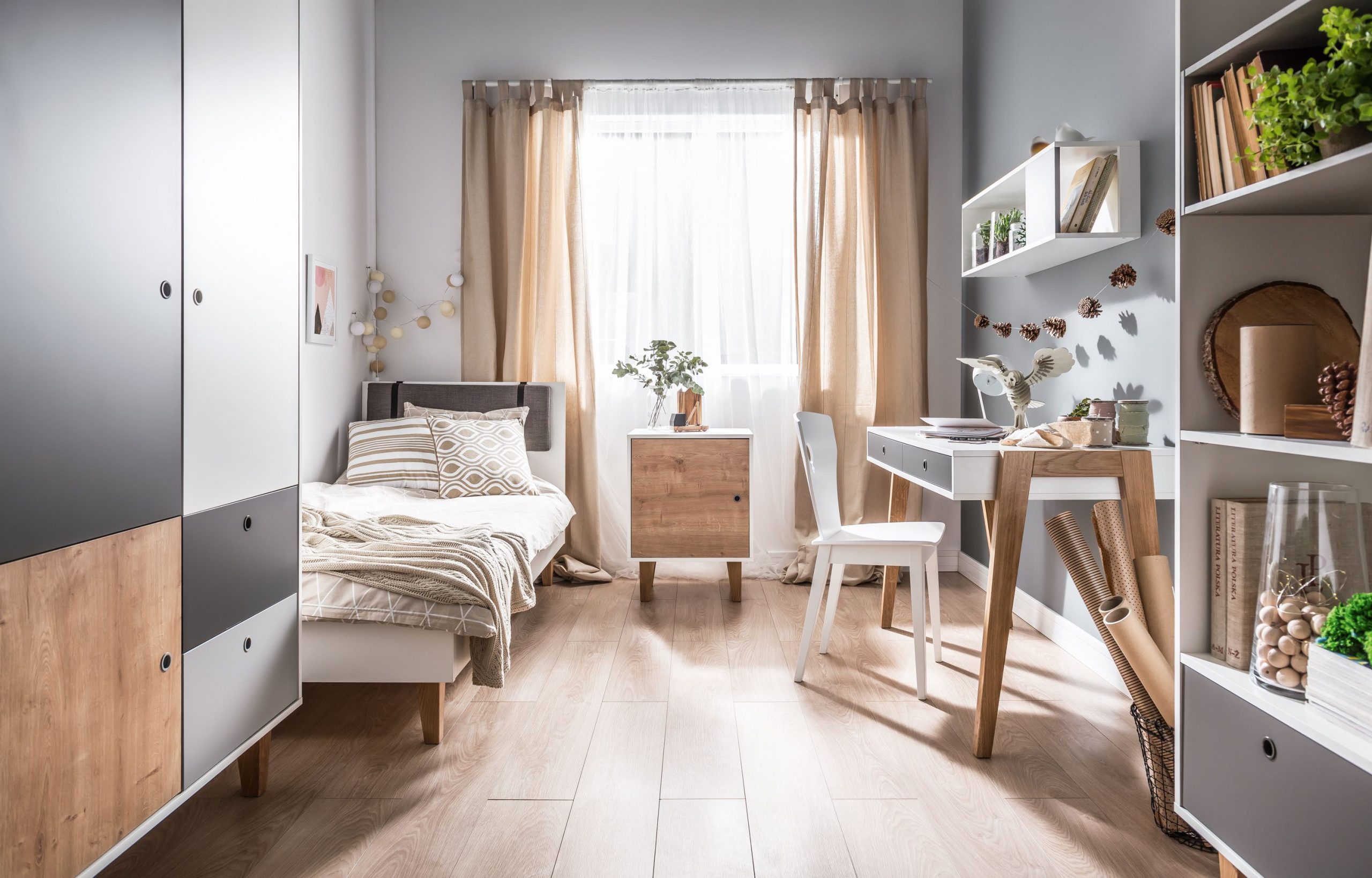 ۱۲ ایده برای اتاق خواب کوچک | استفاده بیشتر و بهینه‌تر از فضا