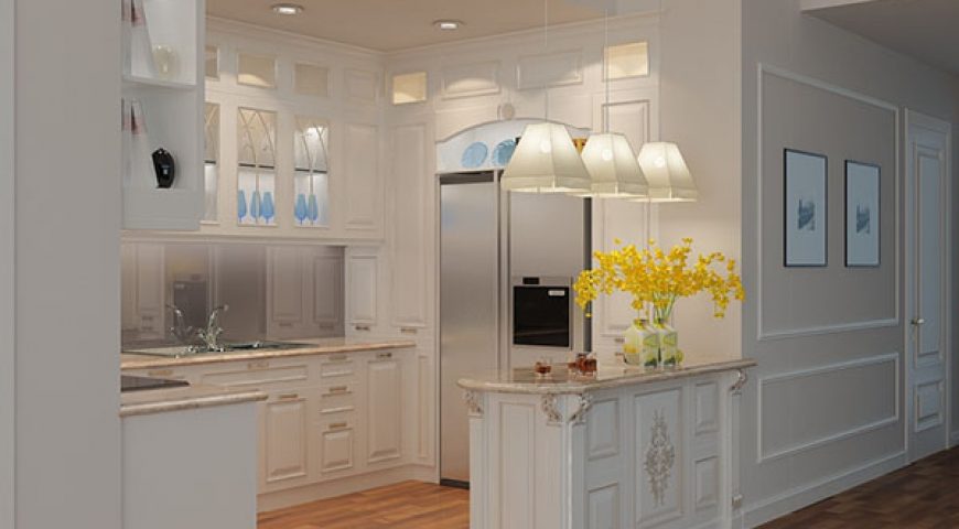 ایده های بسیار زیبا برای کابینت آشپزخانه نئوکلاسیک