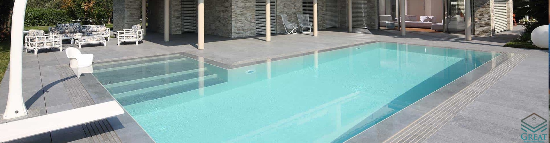 گریت کابینت | شرکت کابینت آشپزخانه گریت | swimming pool renovation in javea