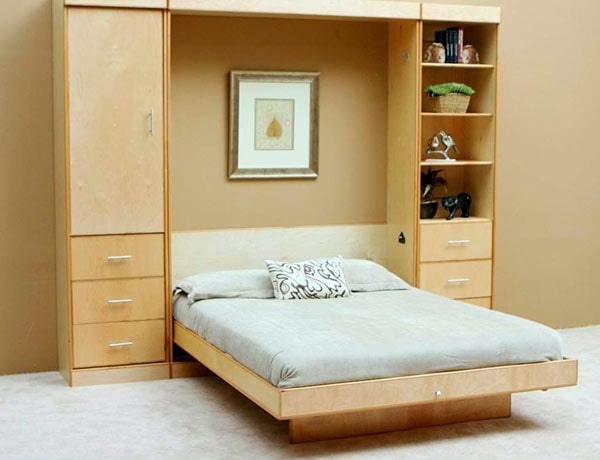 گریت کابینت | شرکت کابینت آشپزخانه گریت | wall cabinet with folding bed living ideas for practical wall beds 4 443 min 1
